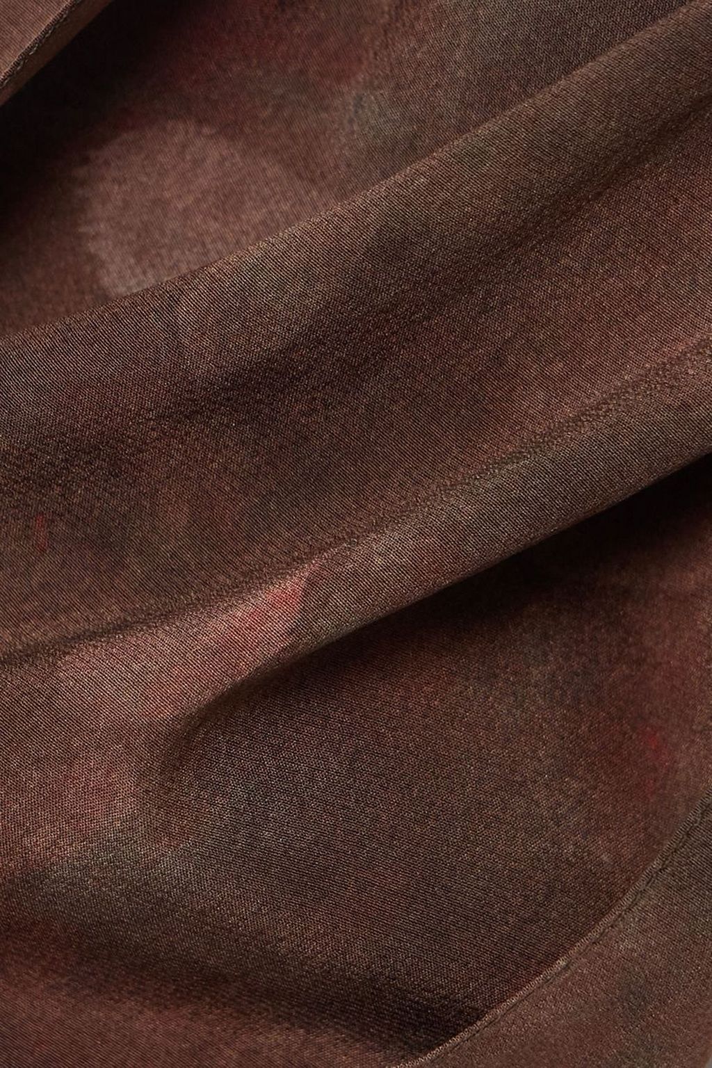 CORTANA Nolita printed stretch-silk gloves