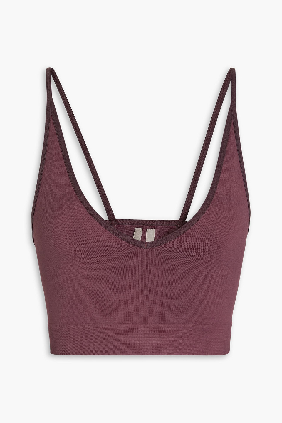 RICK OWENS PIQUÉ BRA TOP