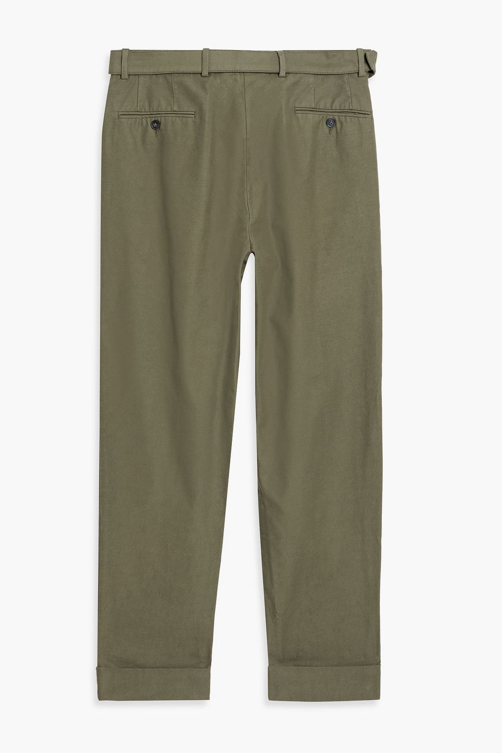 OFFICINE GÉNÉRALE Hugo belted cotton pants