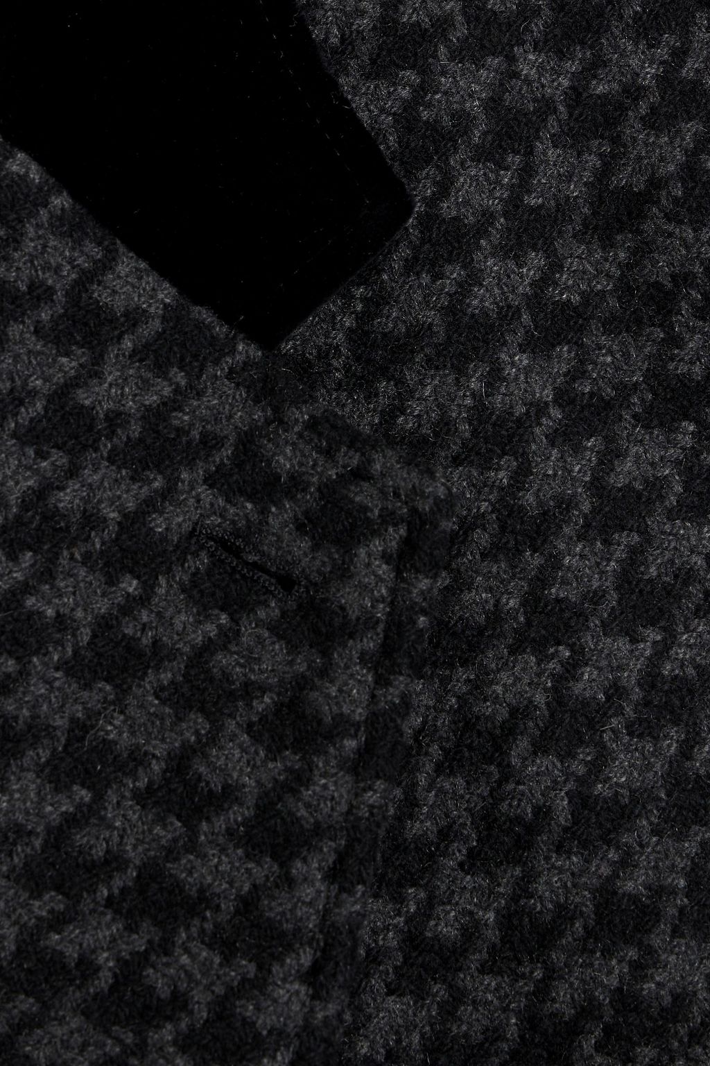 THOM BROWNE Houndstooth wool-tweed coat