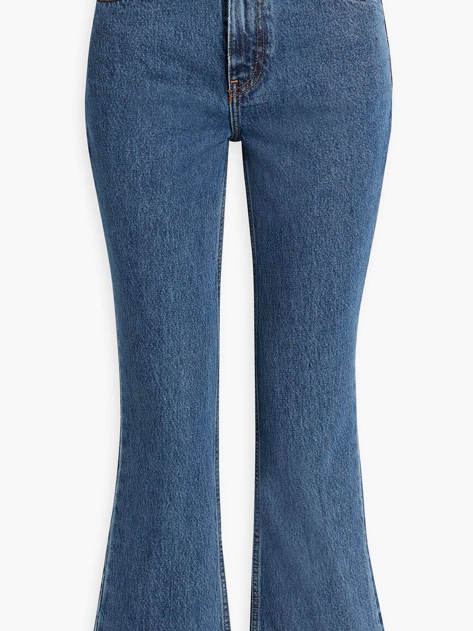 betzy high-rise kick-flare jeans