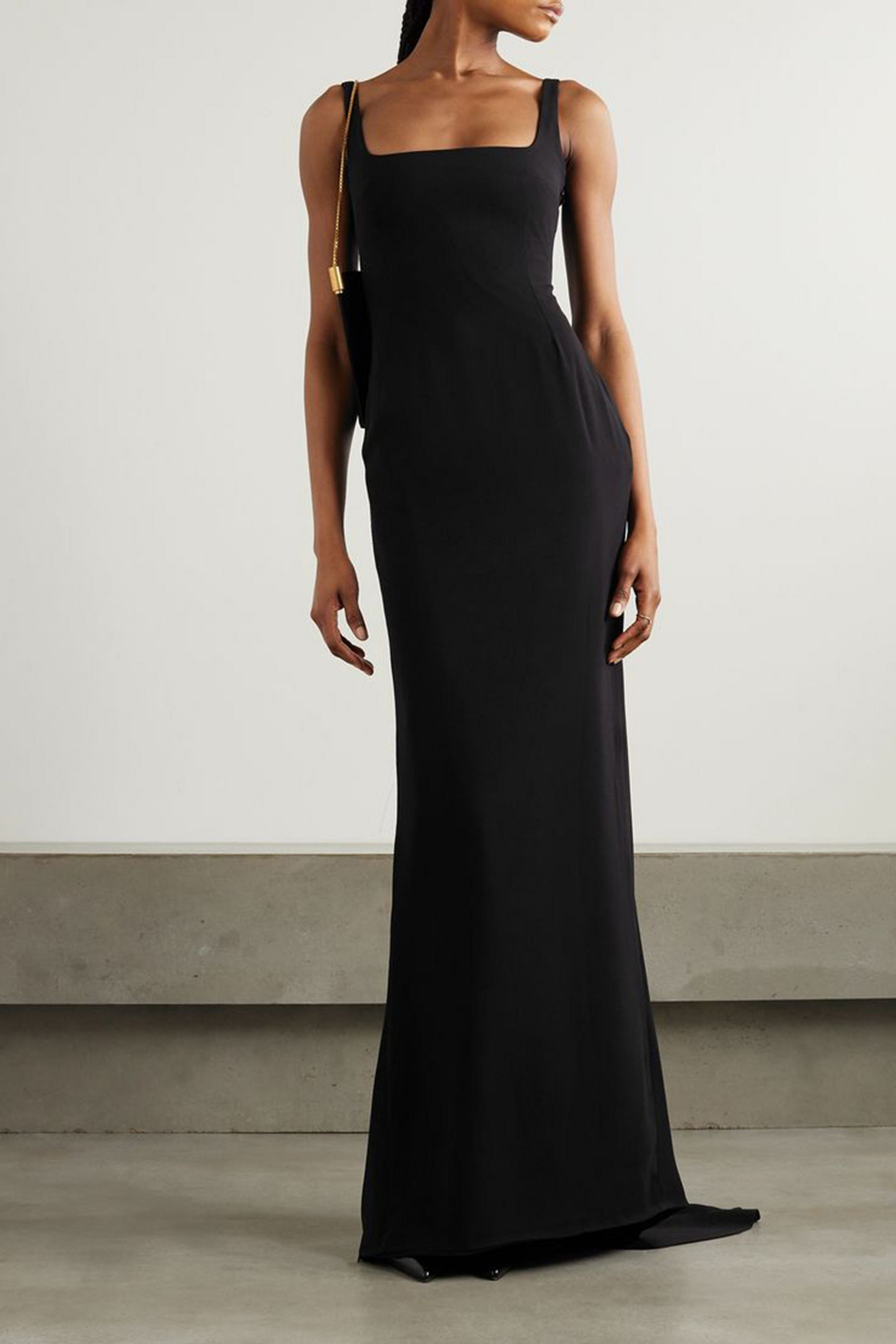 16Arlington Electra crepe gown