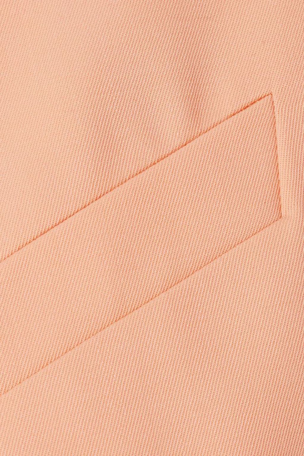 PATOU Double-breasted wool-blend twill blazer