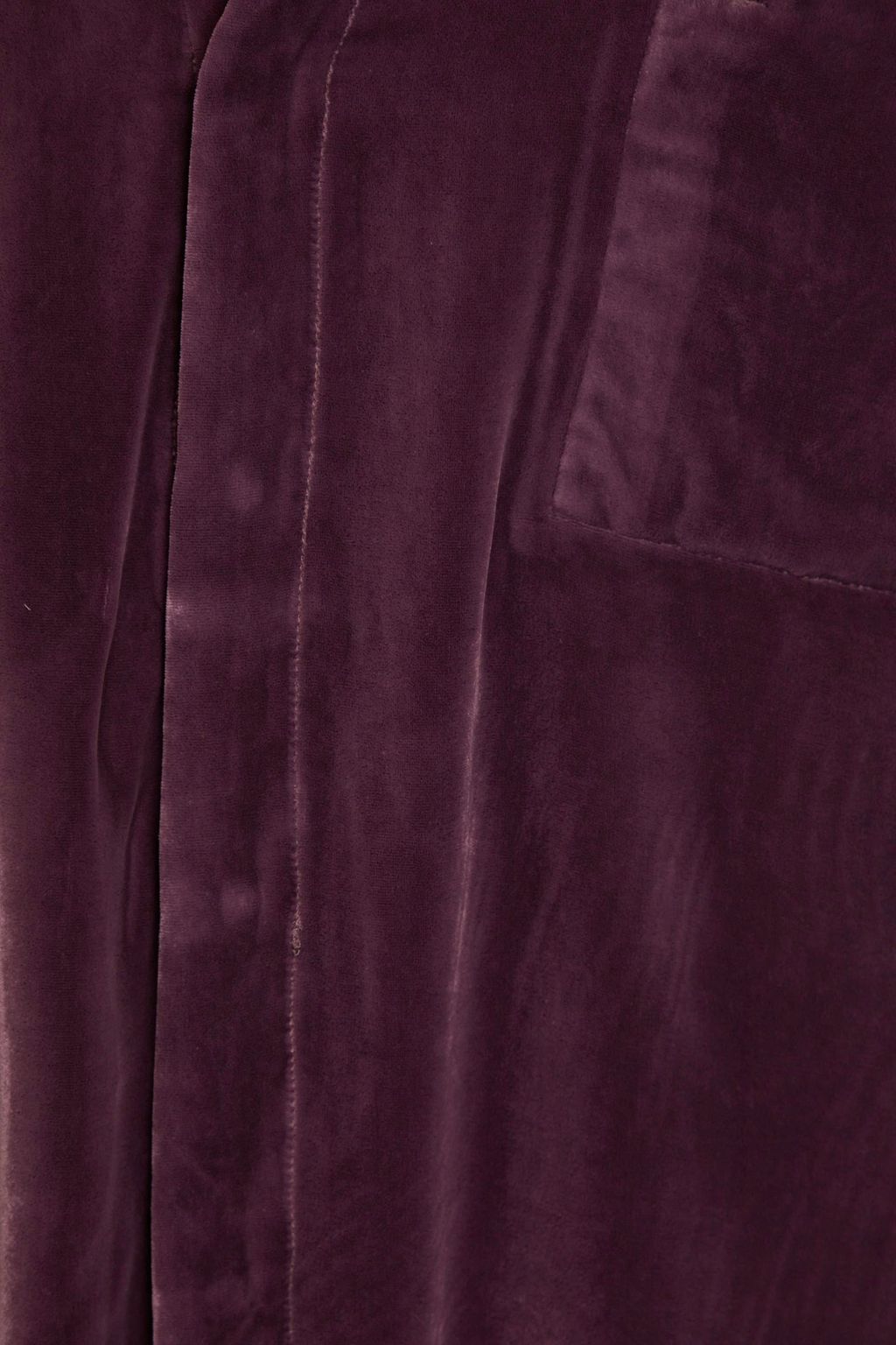 RICK OWENS قميص من المخمل