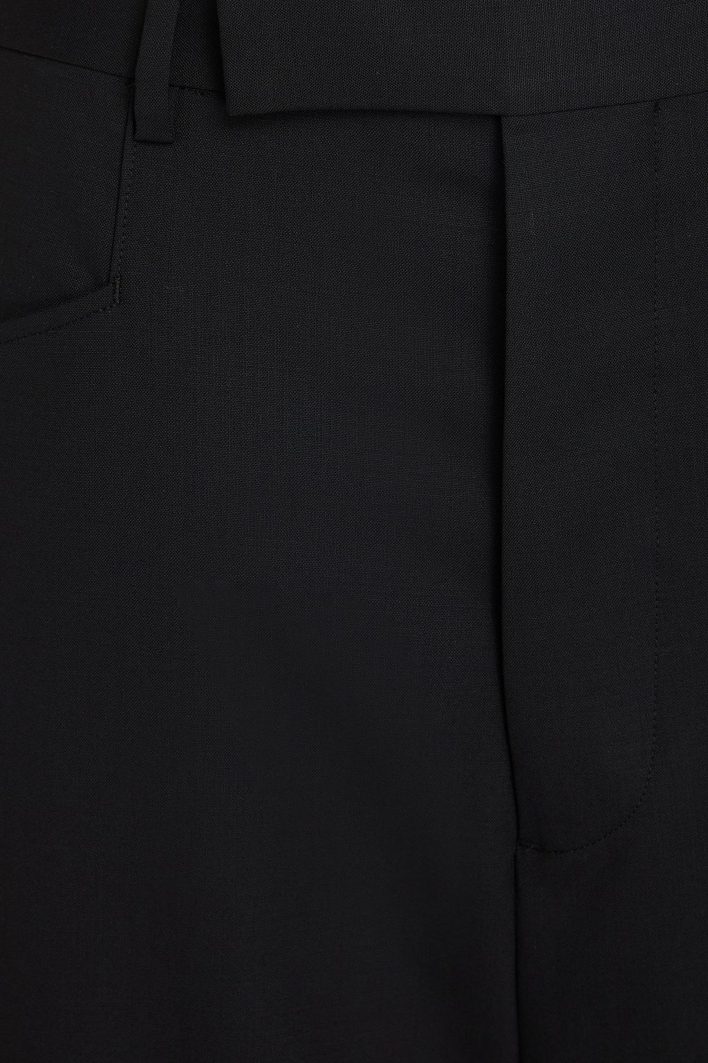 RICK OWENS Wool-blend wide-leg pants