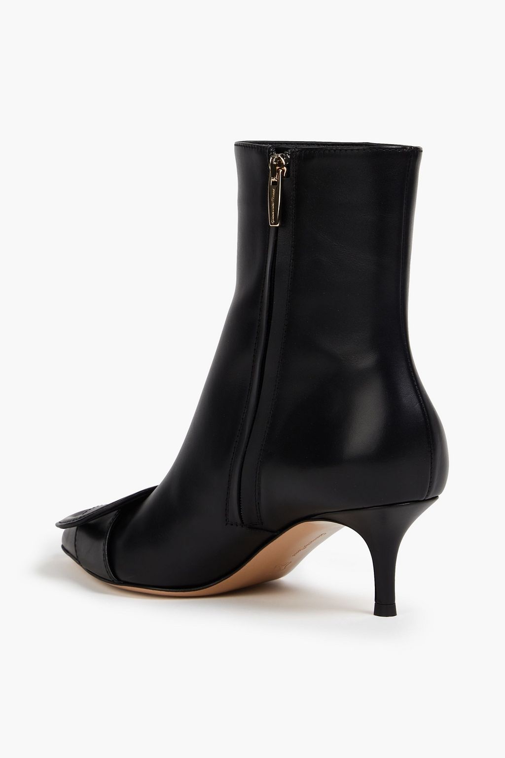 GIANVITO ROSSI Embellished leather ankle boots