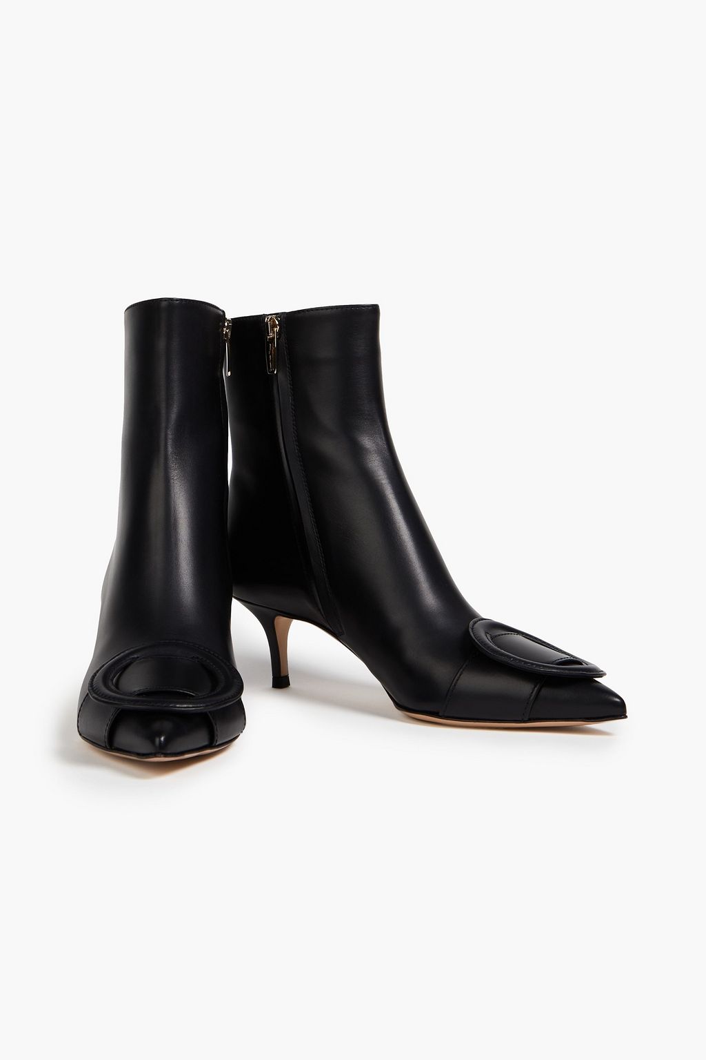 GIANVITO ROSSI Embellished leather ankle boots