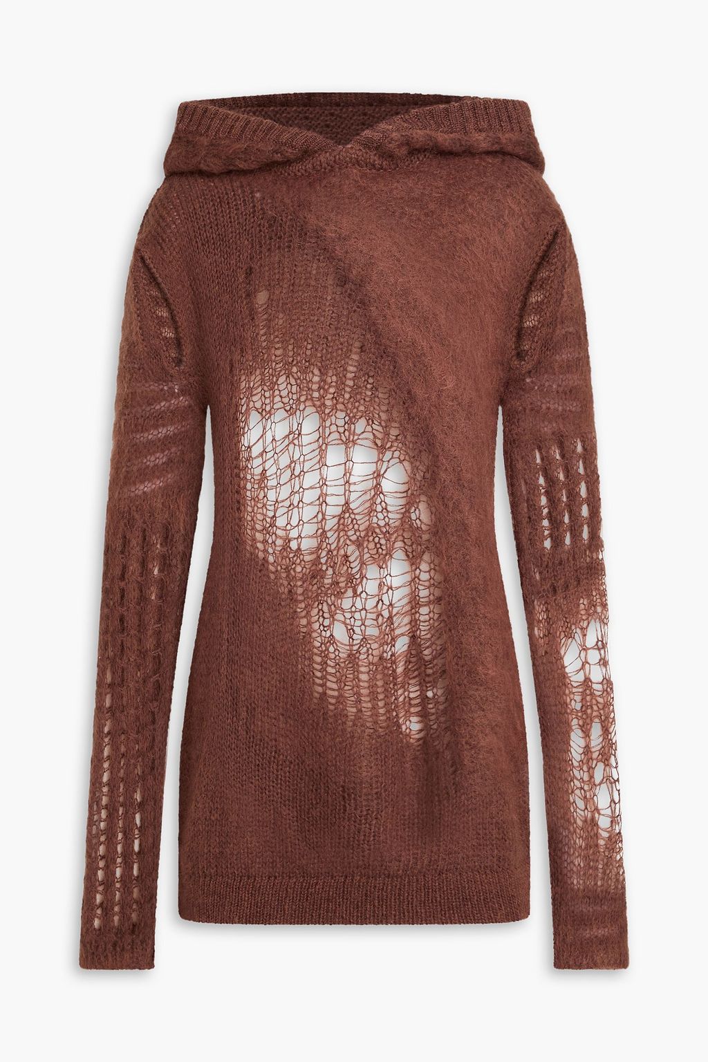 rickowens リックオウエンス ニットフーディ