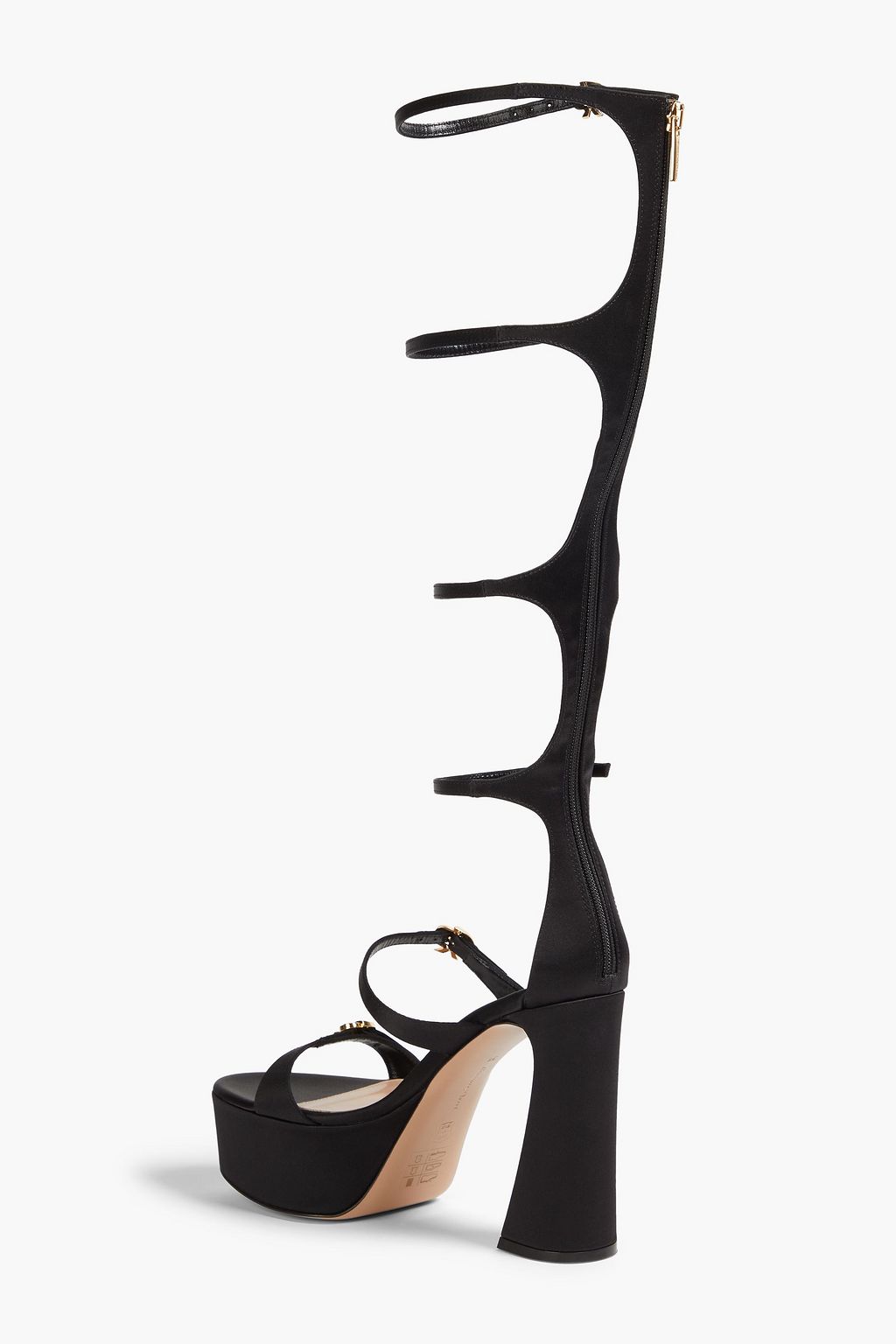GIANVITO ROSSI Maddy satin platform sandals