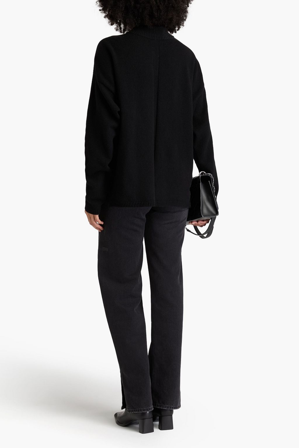 RICK OWENS 오버사이즈 캐시미어 혼방 스웨터