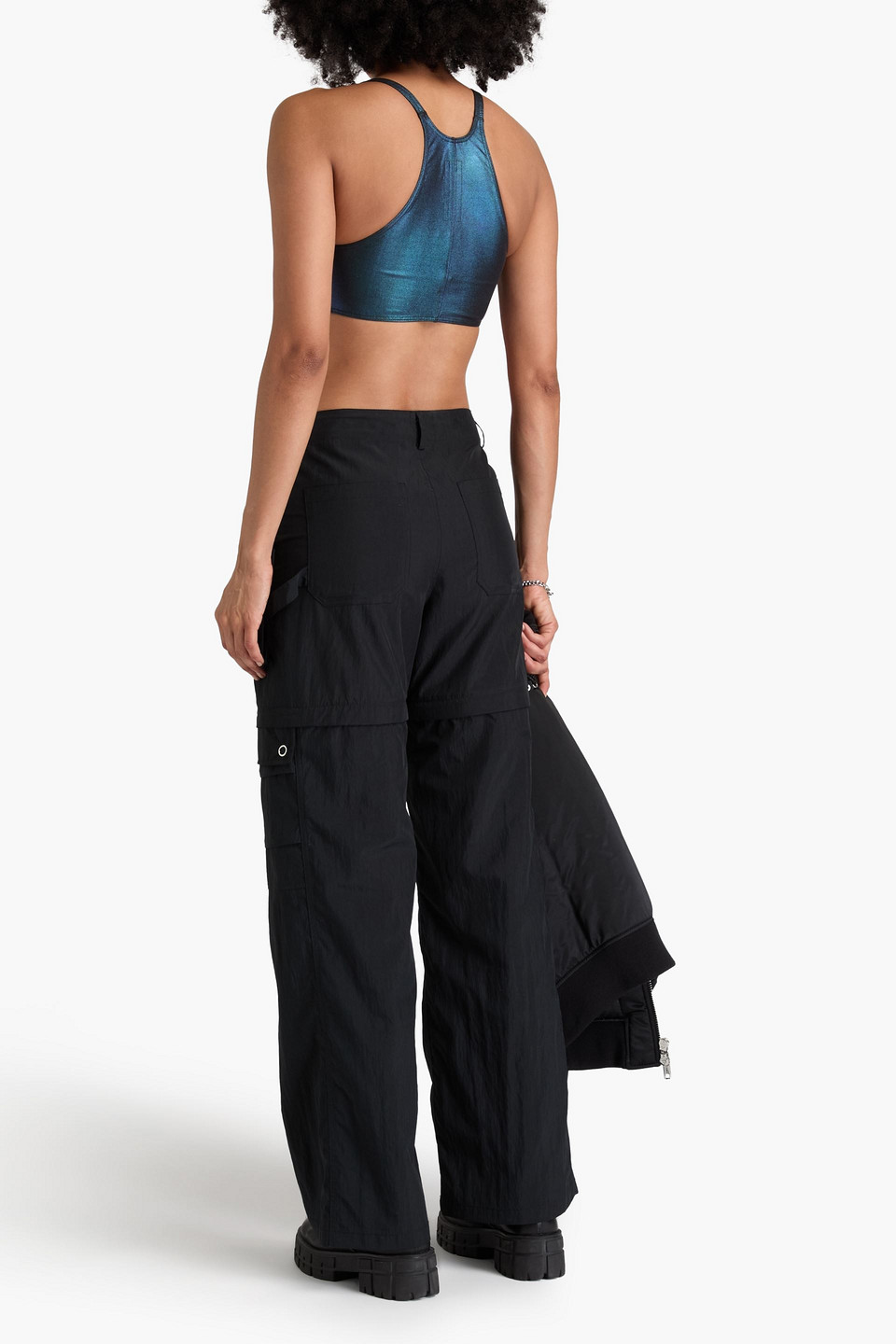  Rick Owens - Changierendes Bikini-oberteil - Blau - It 40 