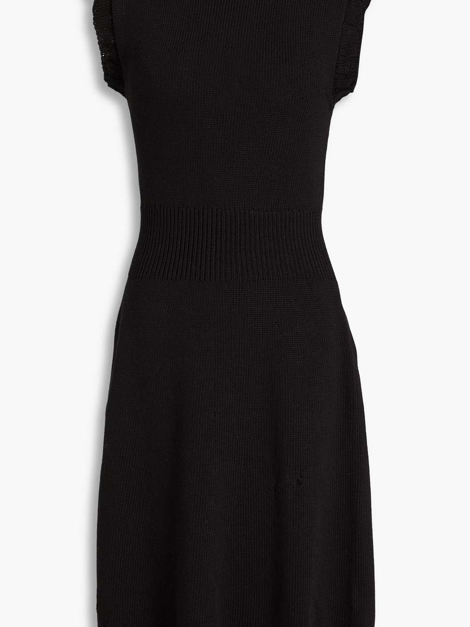 distressed cotton dress