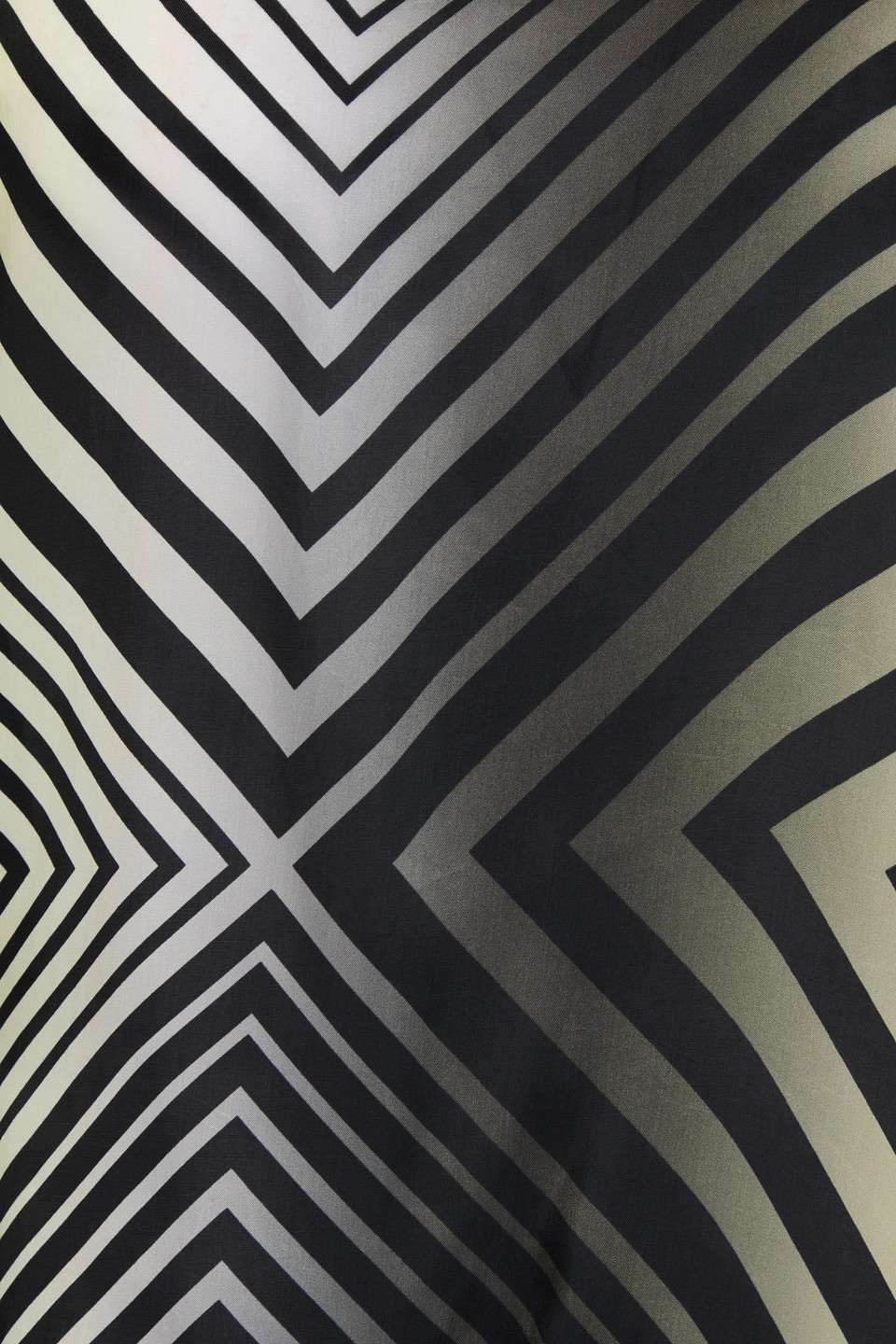 RICK OWENS EDFU ONE-SLEEVE PRINTED CUPRO-VOILE MAXI DRESS