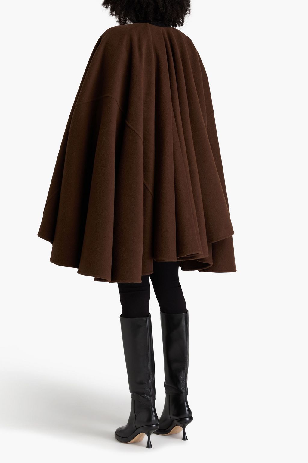 RICK OWENS كاب مصنوع من كشمير لباد