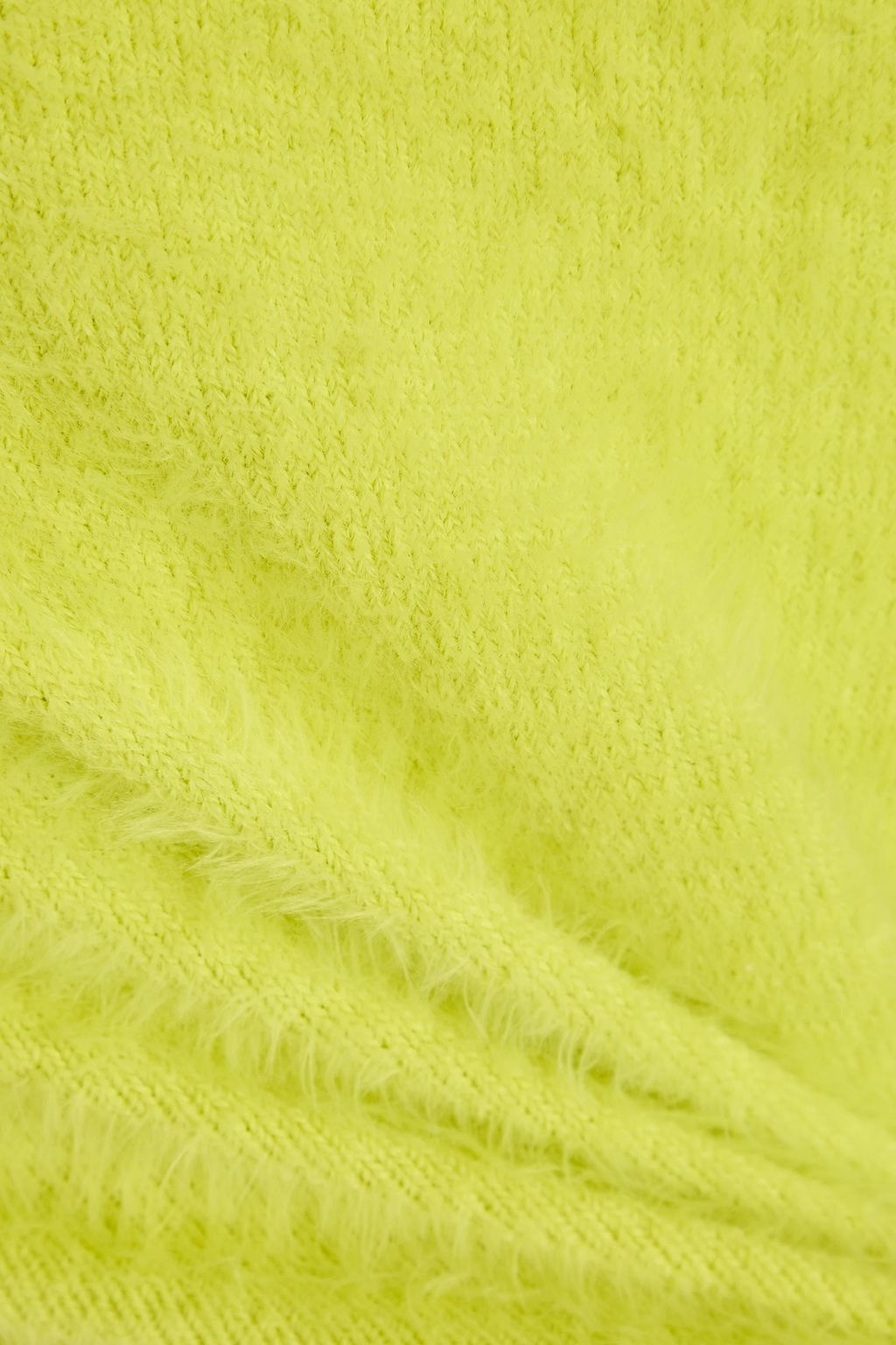 ALICE + OLIVIA وشاح شرغ وبلوزة Luetta من نسيج محبوك وممشّط