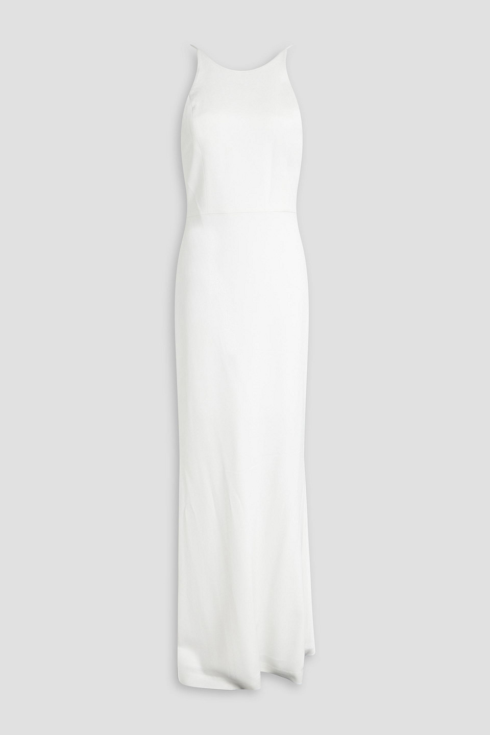 Alice Olivia - Samia satin-crepe maxi dress - White - US 6