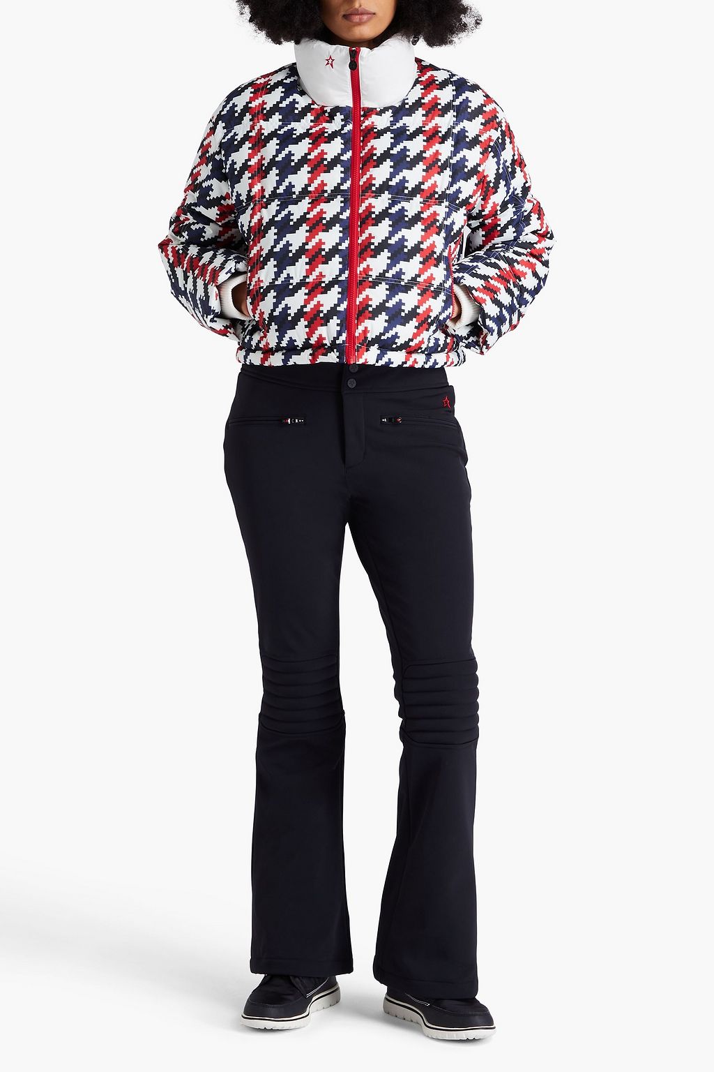 PERFECT MOMENT Neveda quilted printed ski jacket