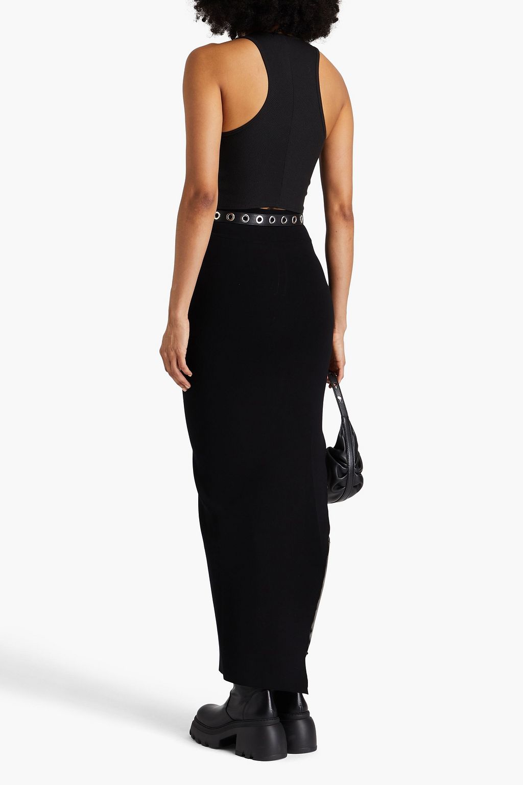 RICK OWENS Knitted maxi skirt