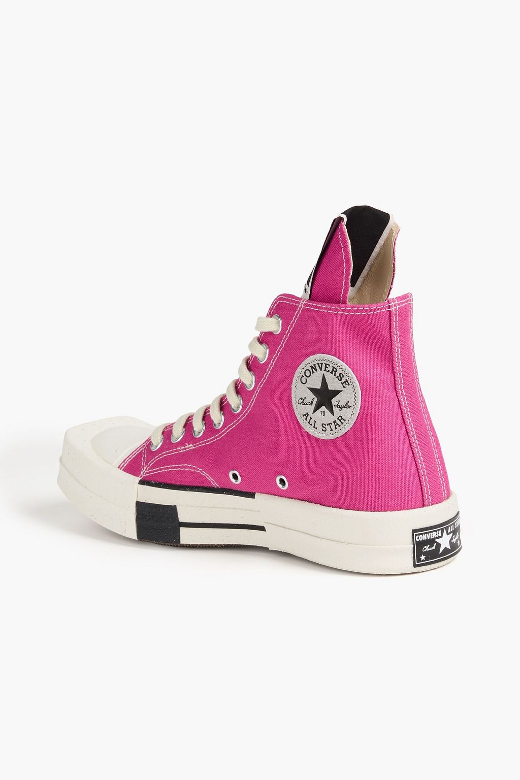 CONVERSE X DRKSHDW Turbodrk canvas high-top sneakers