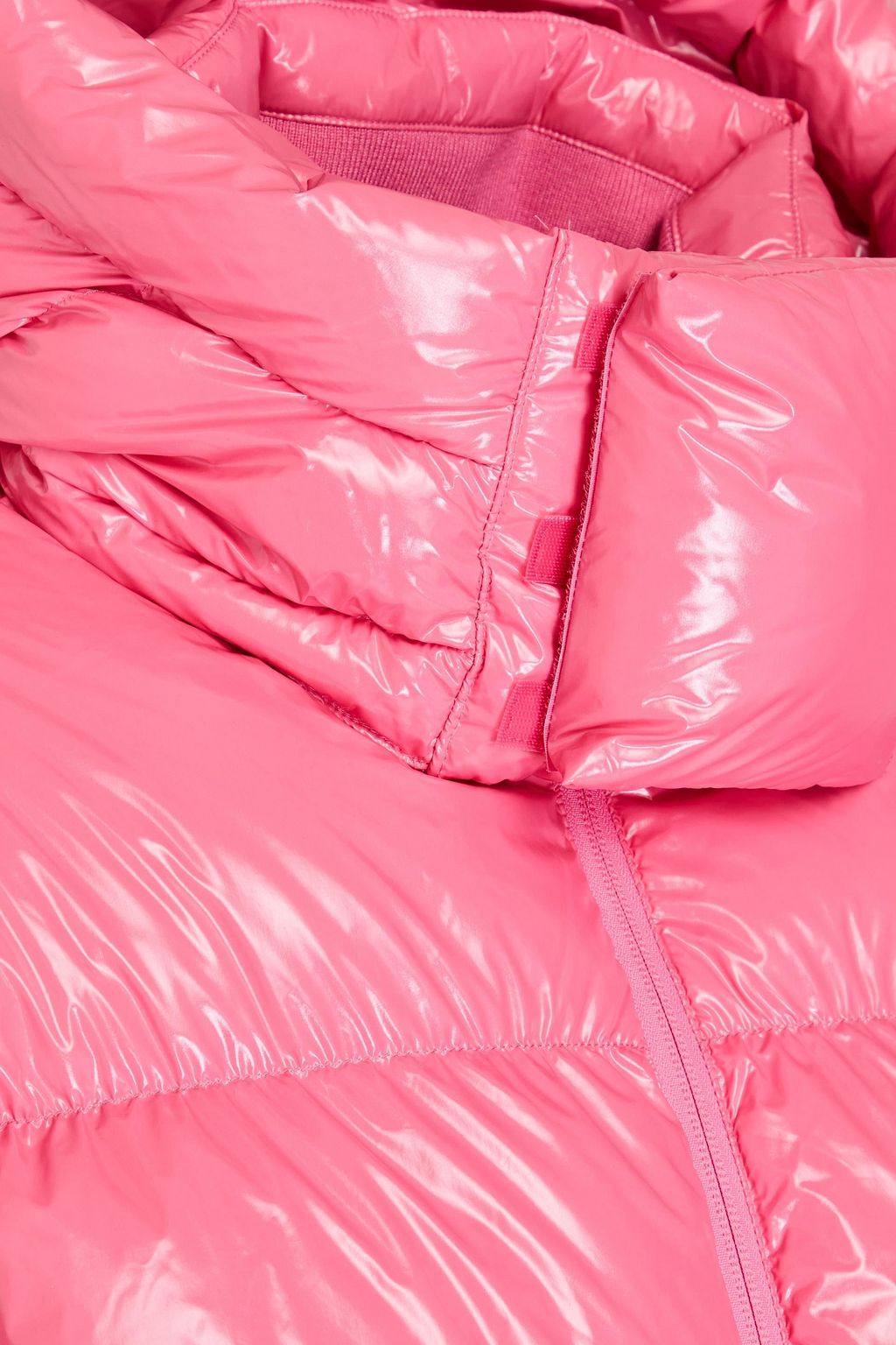 PERFECT MOMENT January quilted coated hooded ski jacket