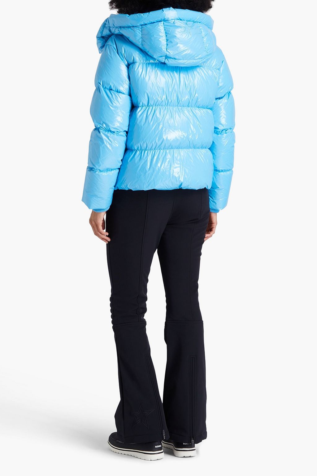 PERFECT MOMENT January quilted coated hooded ski jacket