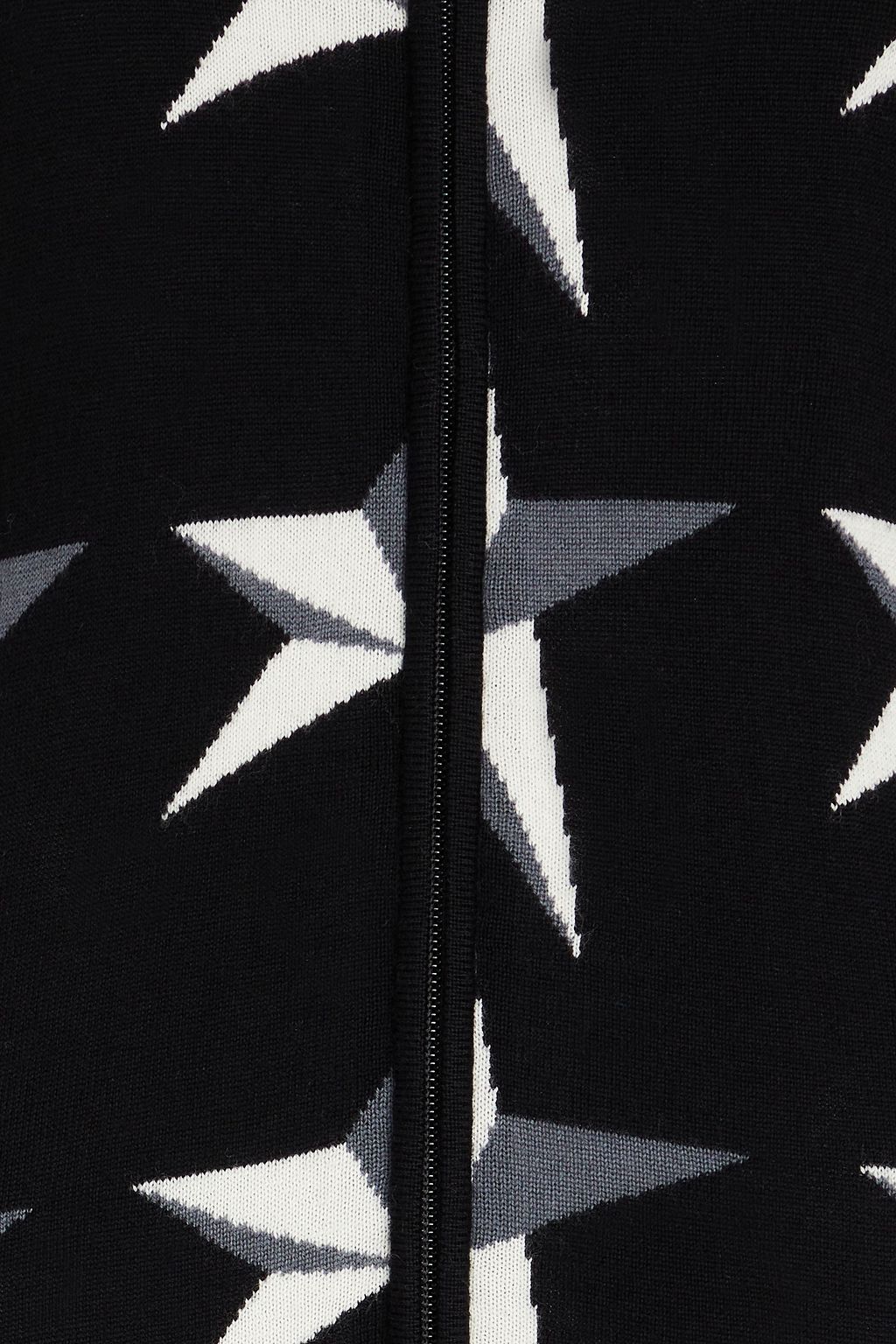 PERFECT MOMENT Jacquard-knit merino wool ski suit