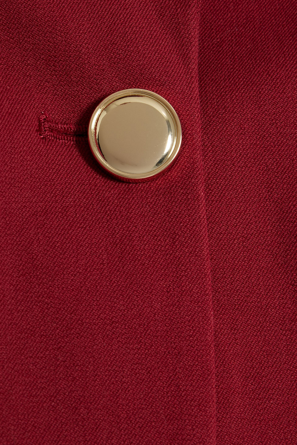 Derek Lam 10 Crosby Allir Cotton-blend Twill Blazer In Claret