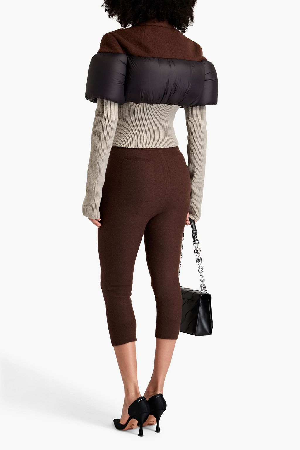 RICK OWENS ウールフェルト&シェル ジャケット