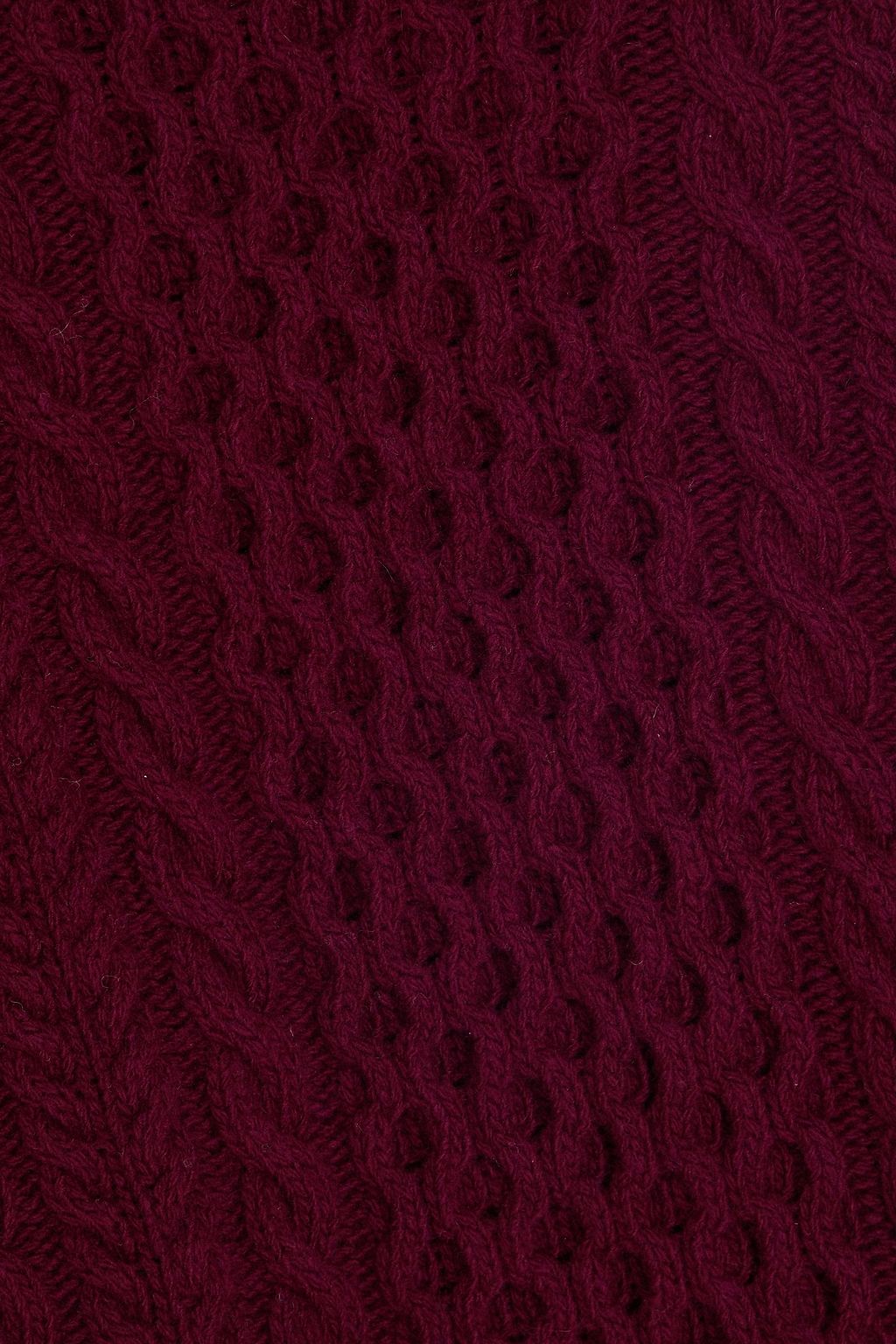 &DAUGHTER Annis cable-knit wool turtleneck sweater