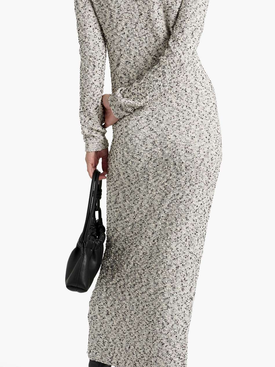 donegal knitted maxi dress