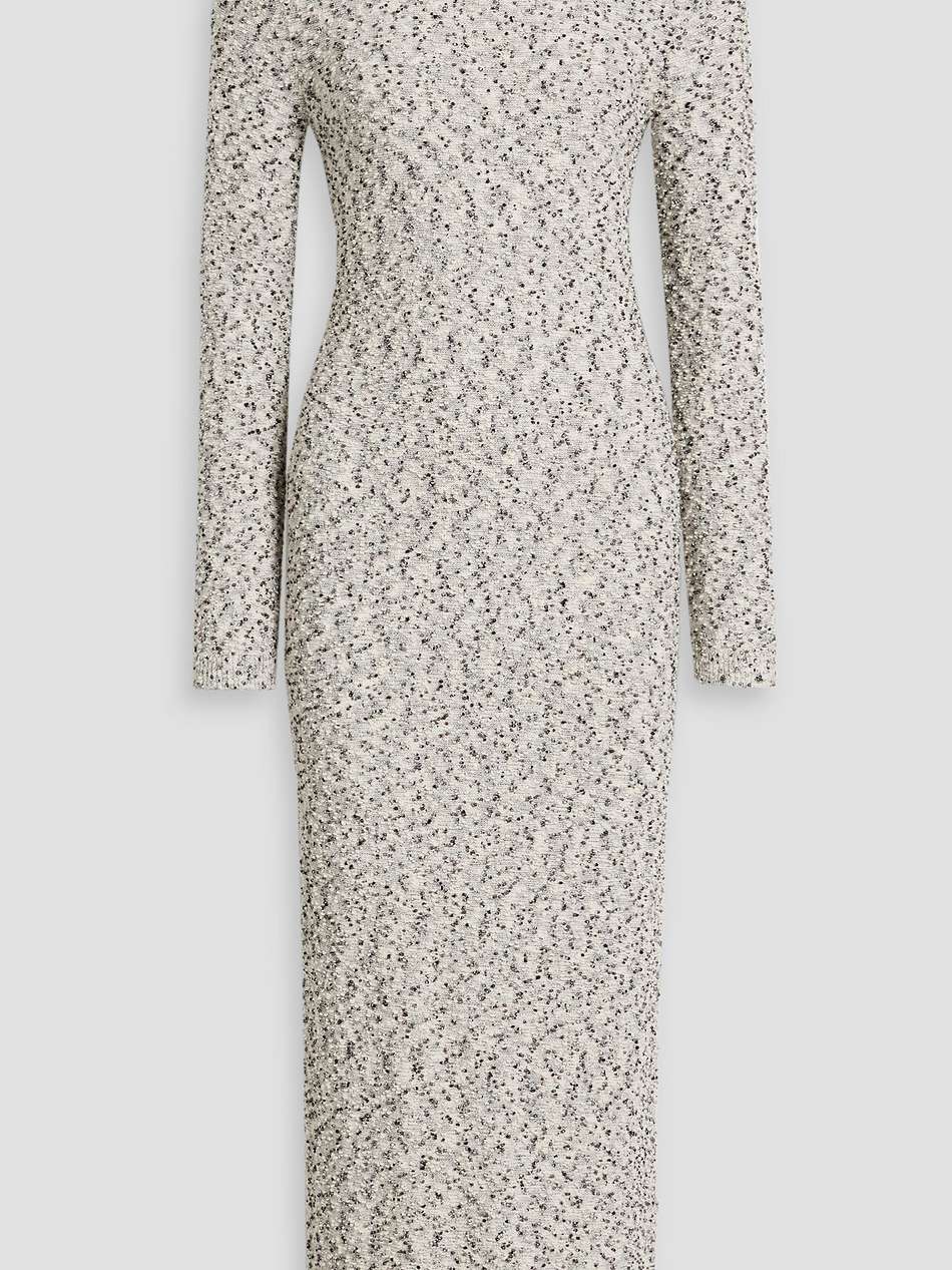 donegal knitted maxi dress