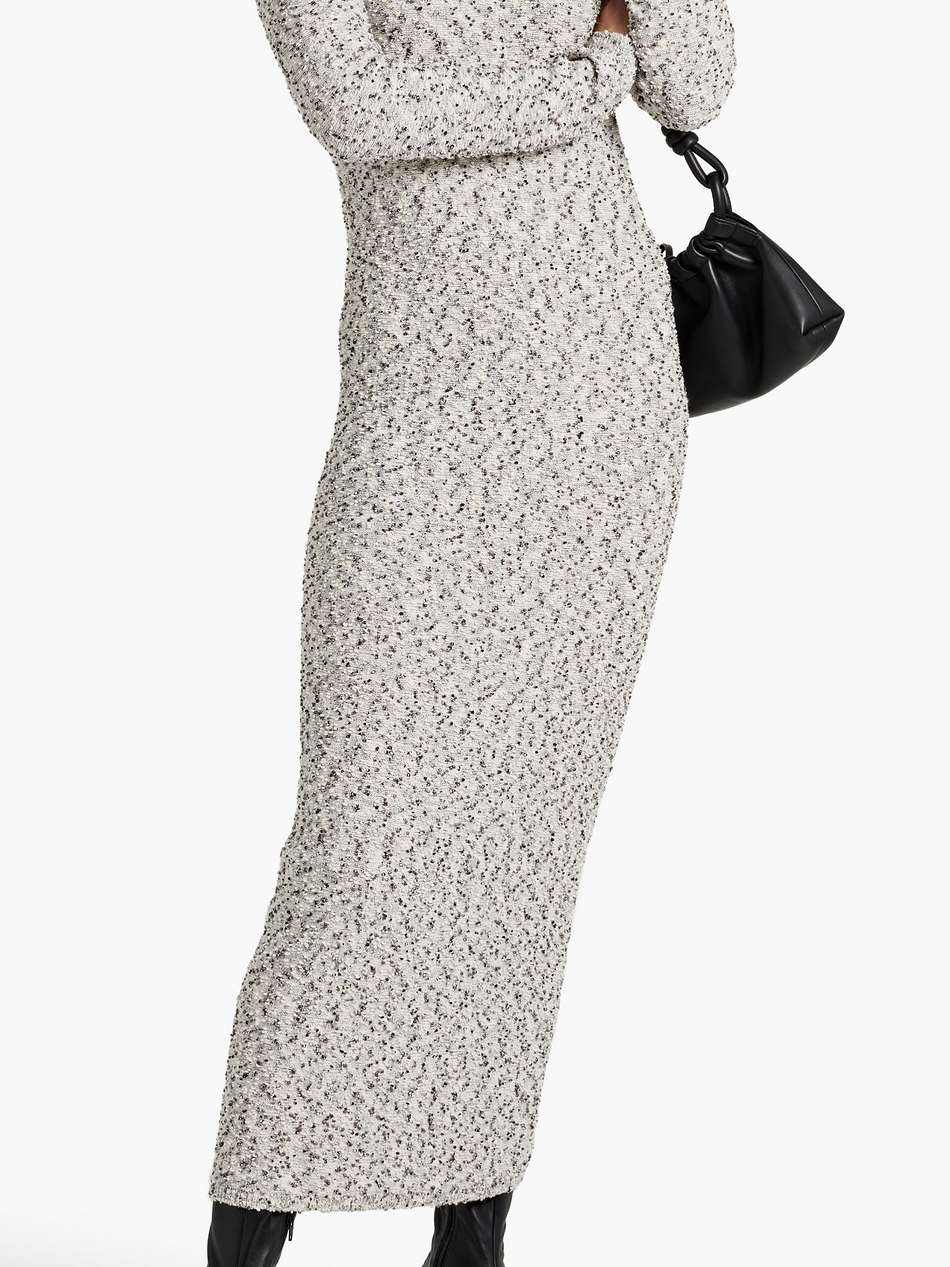 donegal knitted maxi dress