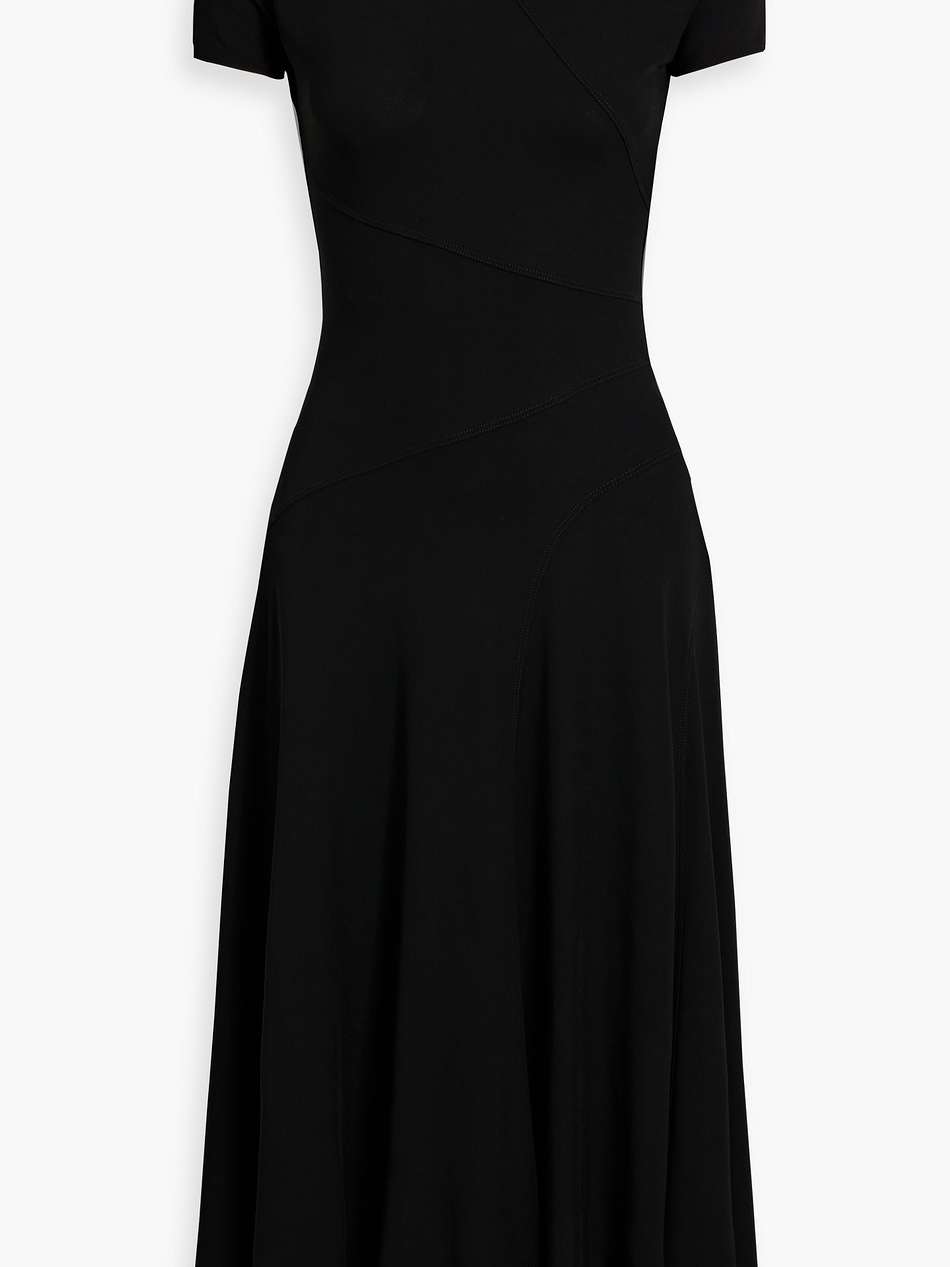 stretch-jersey midi dress