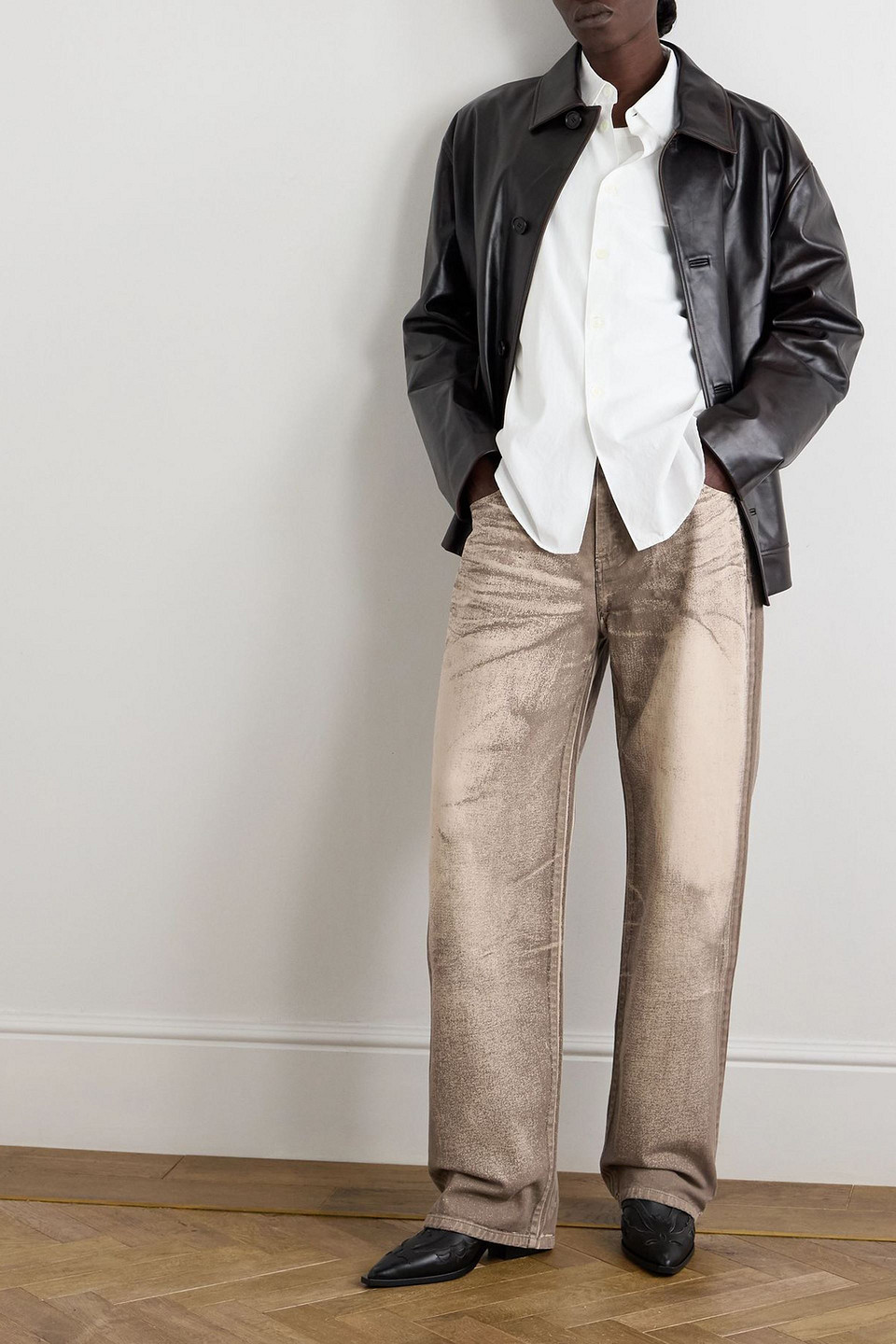 Balmain - Straight-leg Jeans - Neutral - 28 