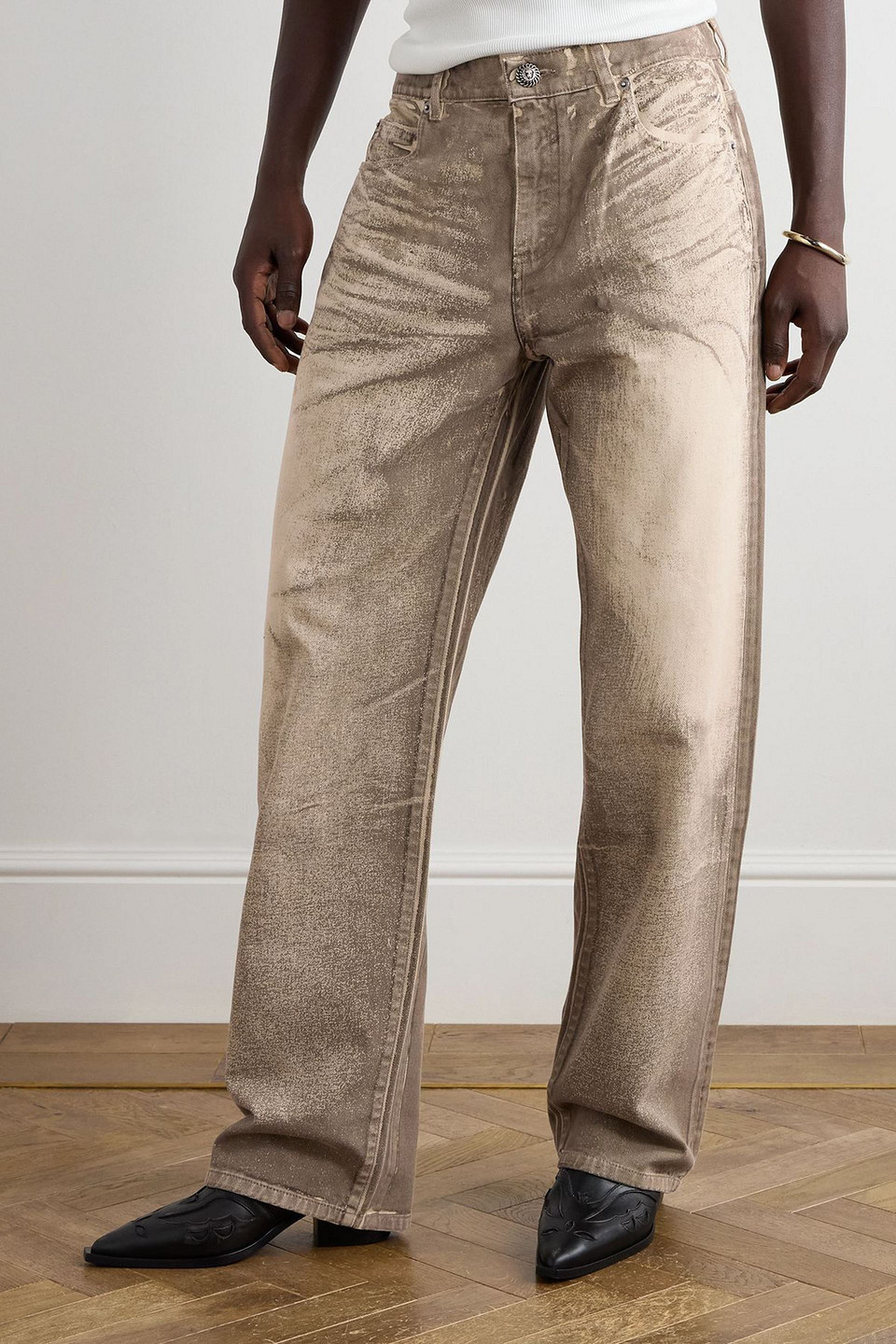  Balmain - Straight-leg Jeans - Neutral - 28 