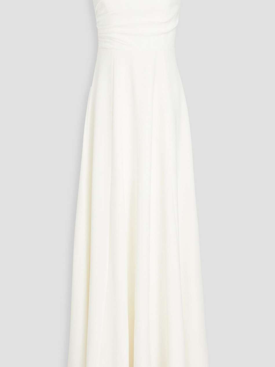 arlington crystal-embellished crepe gown