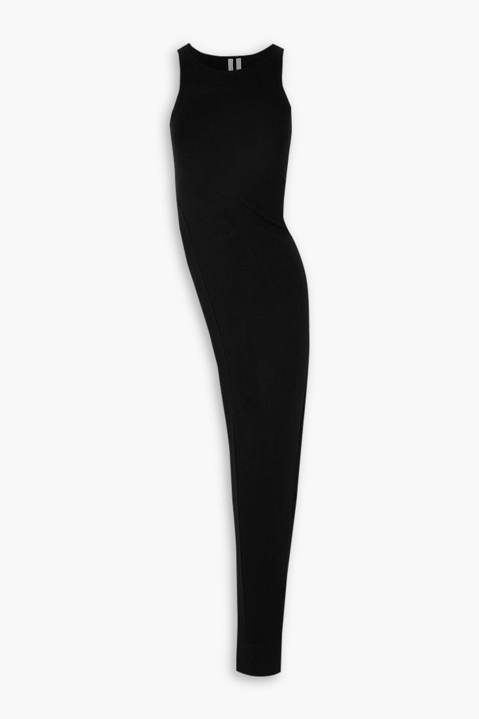 Rick Owens Sl Easy Wool Top In Black