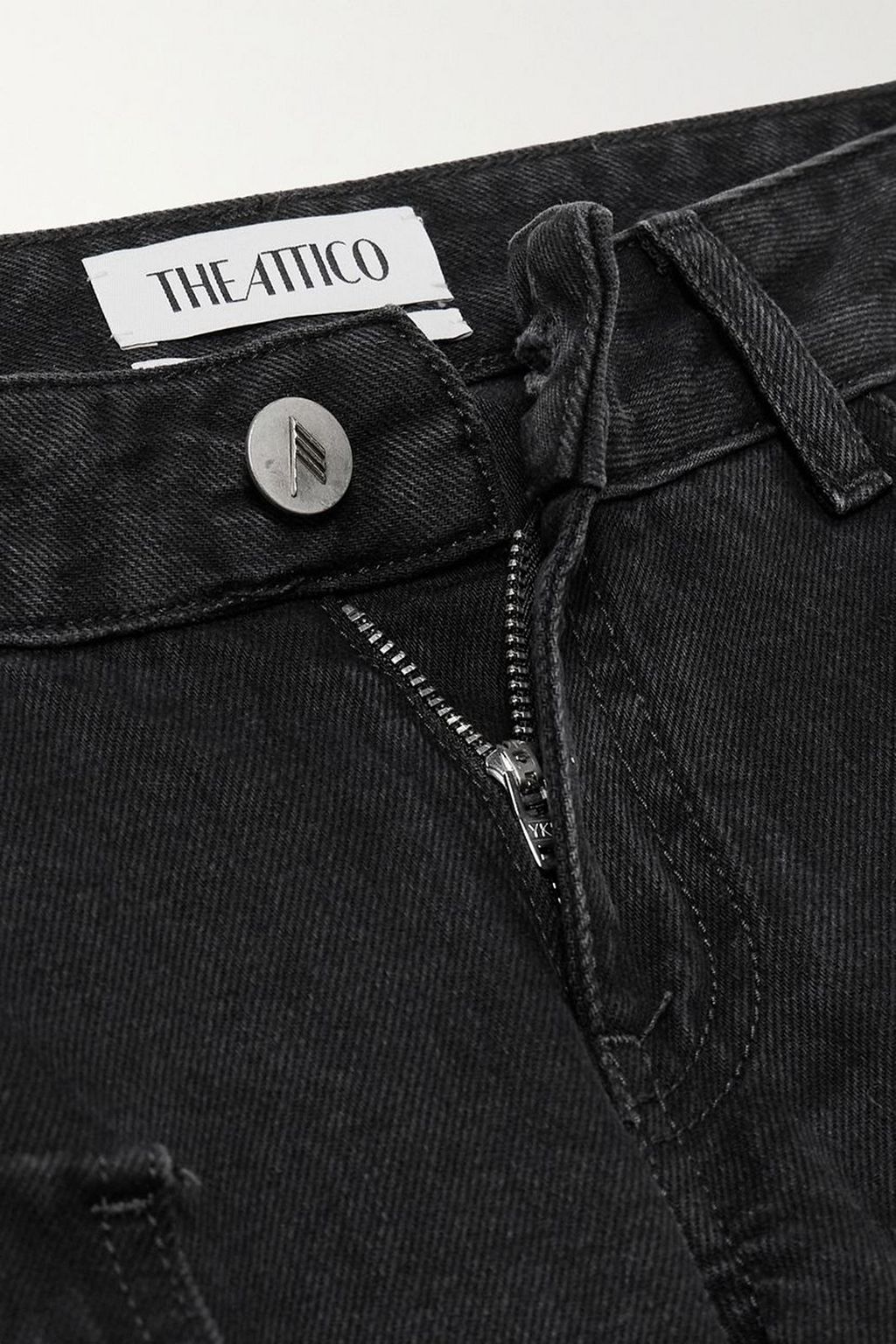 THE ATTICO جينز كارغو Essie بأرجل مستقيمة وخصر منخفض