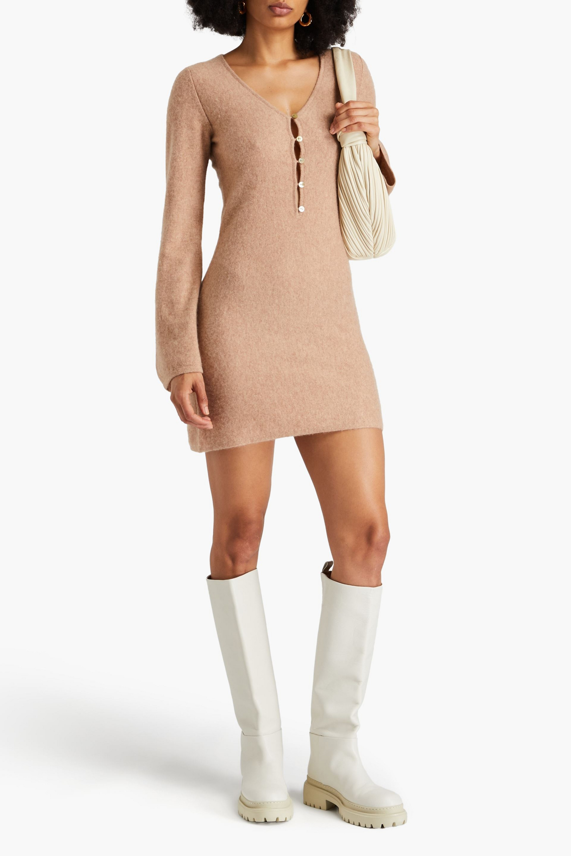 Naadam Cashmere mini dress