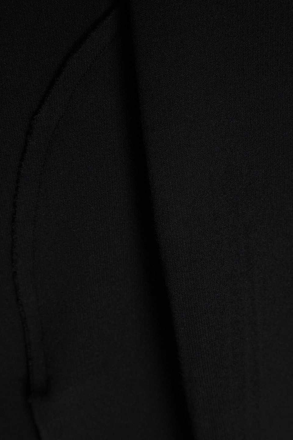 Rick Owens Stretch-knit Maxi Skirt In Black