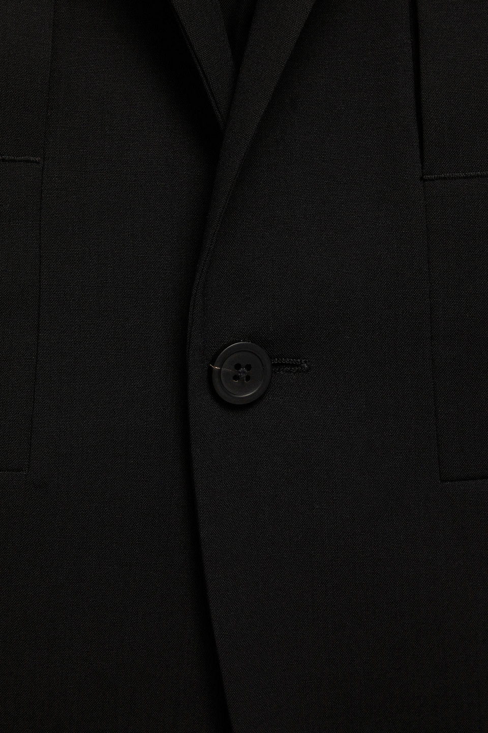 Rick Owens Wool-blend Blazer In Black