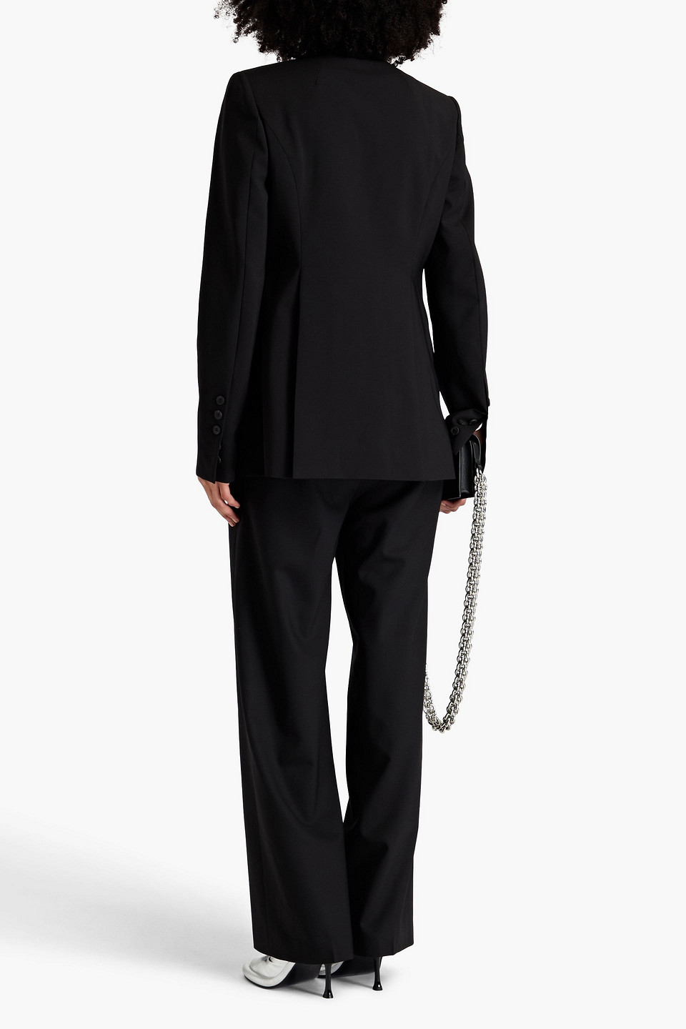 Rick Owens Wool-blend Blazer In Black