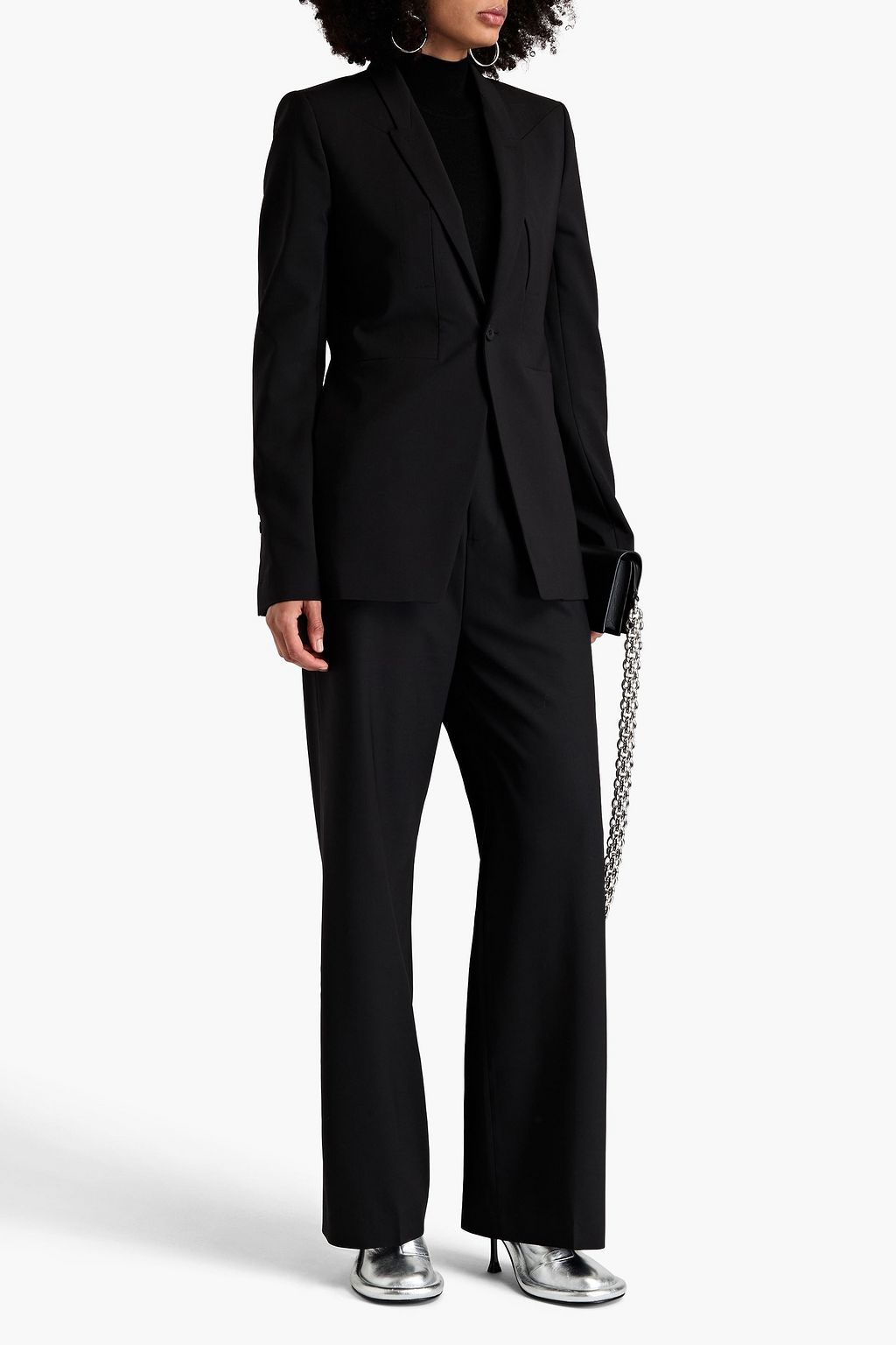 RICK OWENS Wool-blend blazer