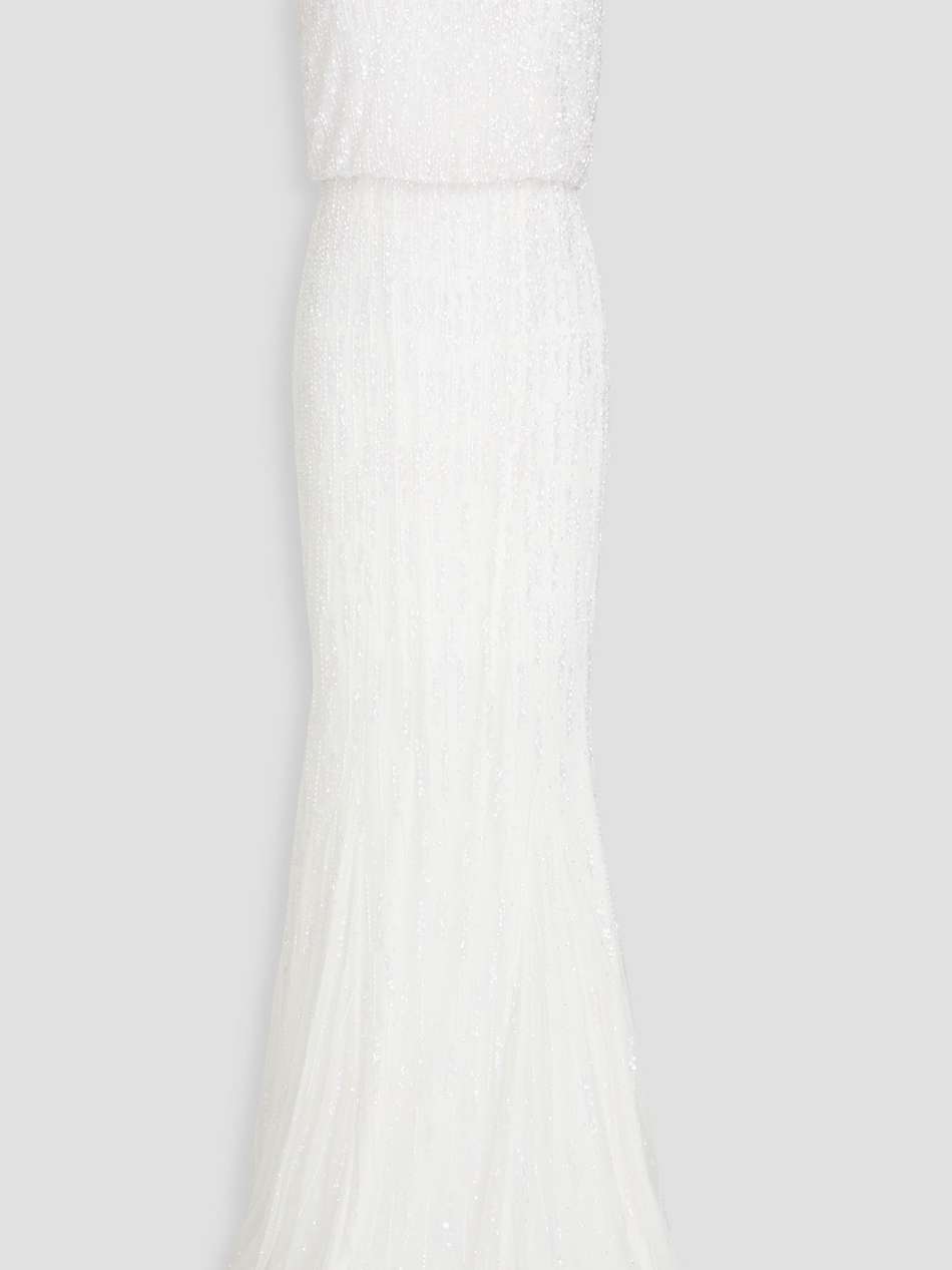 ava embellished tulle gown