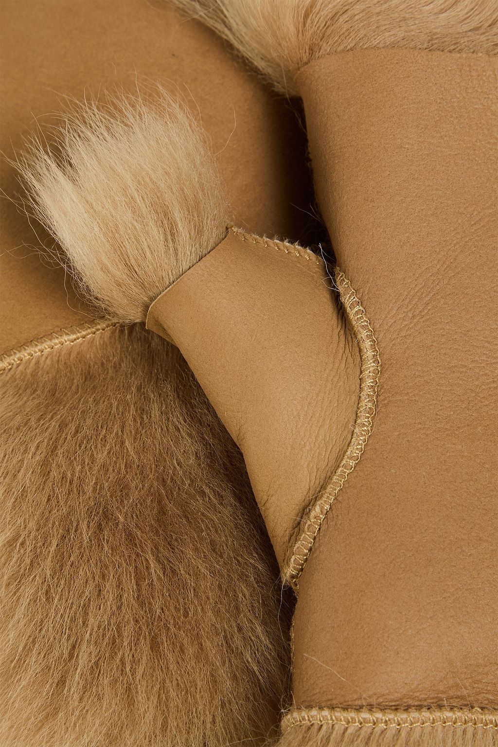 KARL DONOGHUE Fingerlose Handschuhe aus Shearling