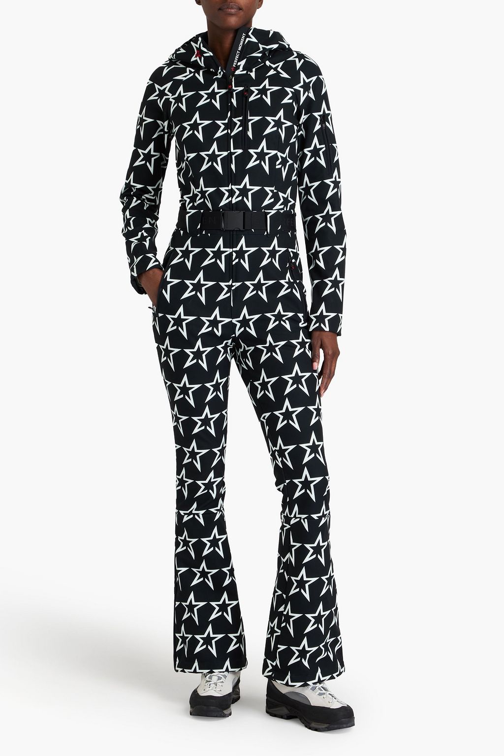 PERFECT MOMENT Star printed ski suit