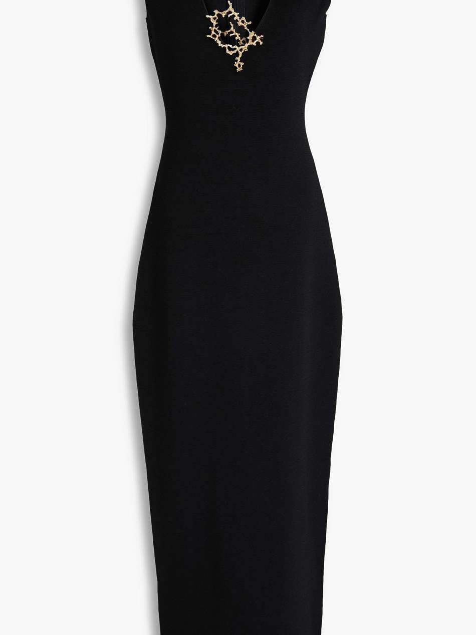 paloma embellished knitted gown