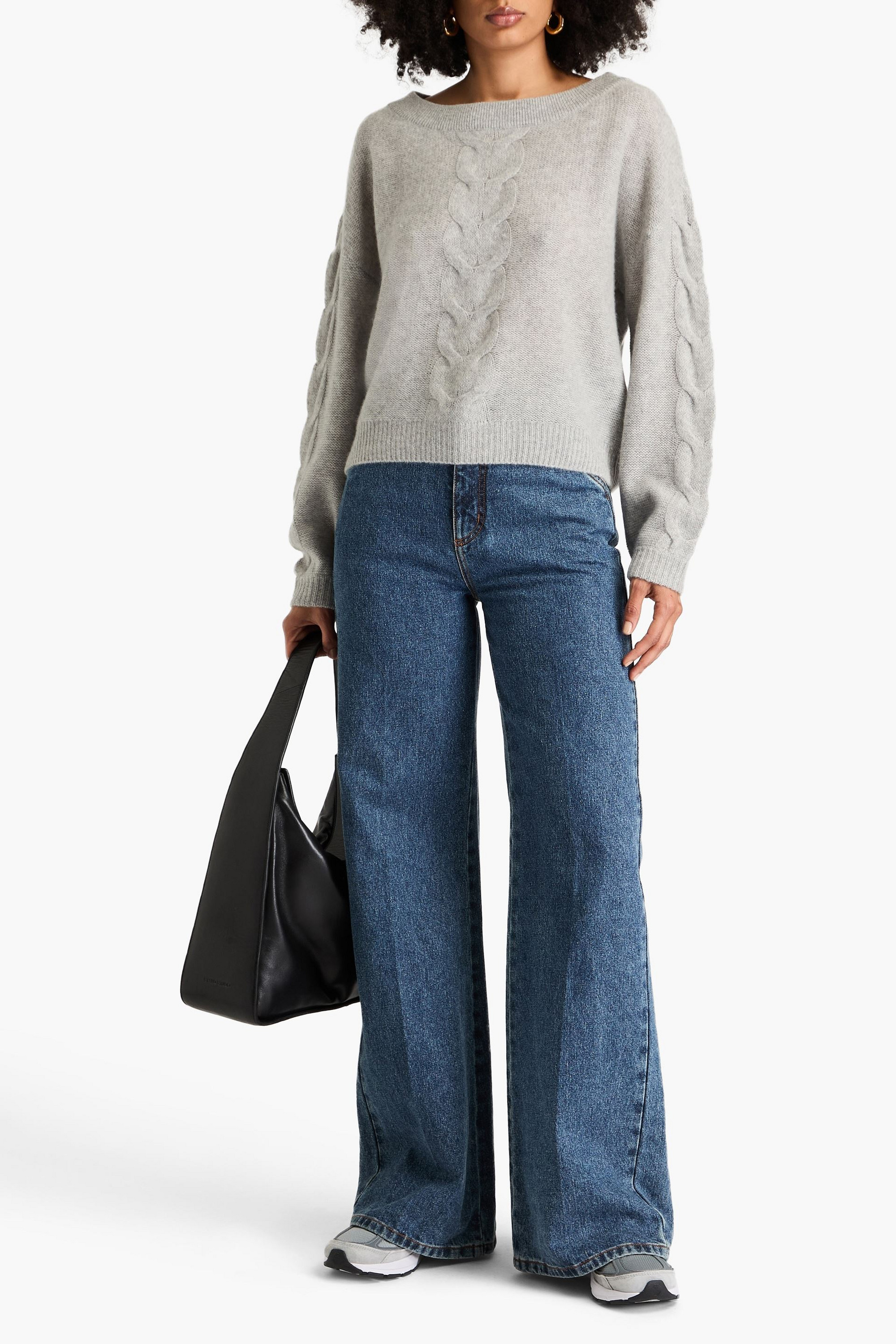 Naadam Cable-knit cashmere sweater