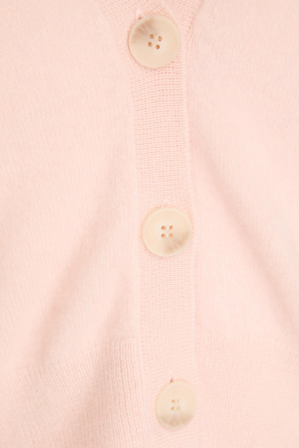 Naadam Cropped Cashmere Cardigan In Pastel Pink