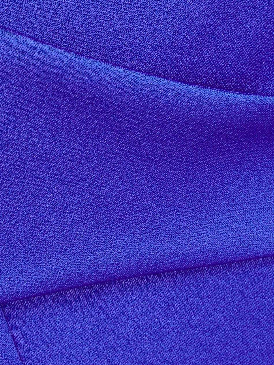 linden wrap-effect satin-crepe midi dress